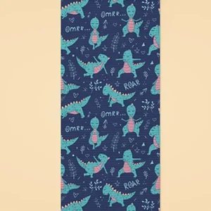 Dinousaur Yoga Poses Yoga Mat -Image by Shutterstock