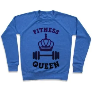 FITNESS QUEEN CREWNECK SWEATSHIRT