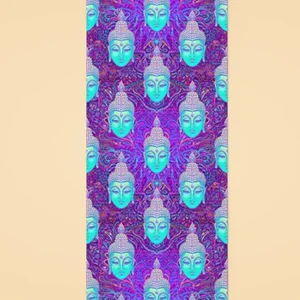 Buddha Pattern Yoga Yoga Mat -Image by Shutterstock